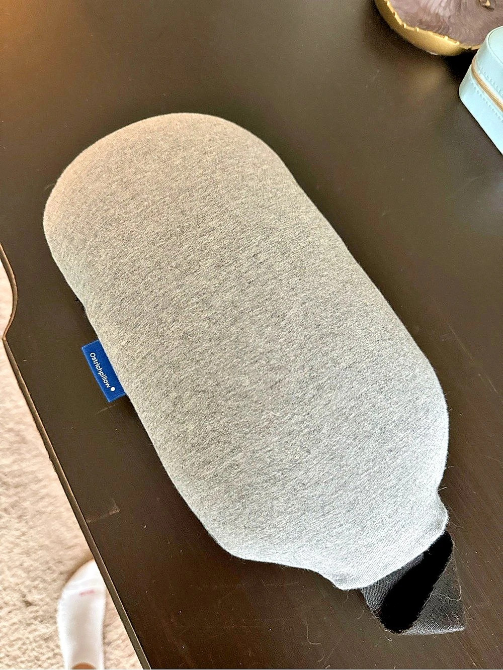 Ostrichpillow Heatbag Gray & Black Heating Pad